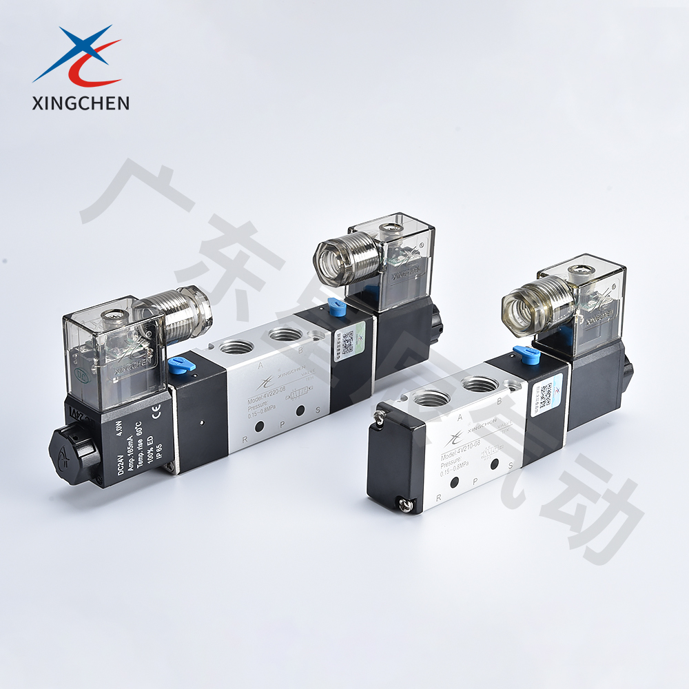 電磁閥(五口二位、五口三位)4V200系列