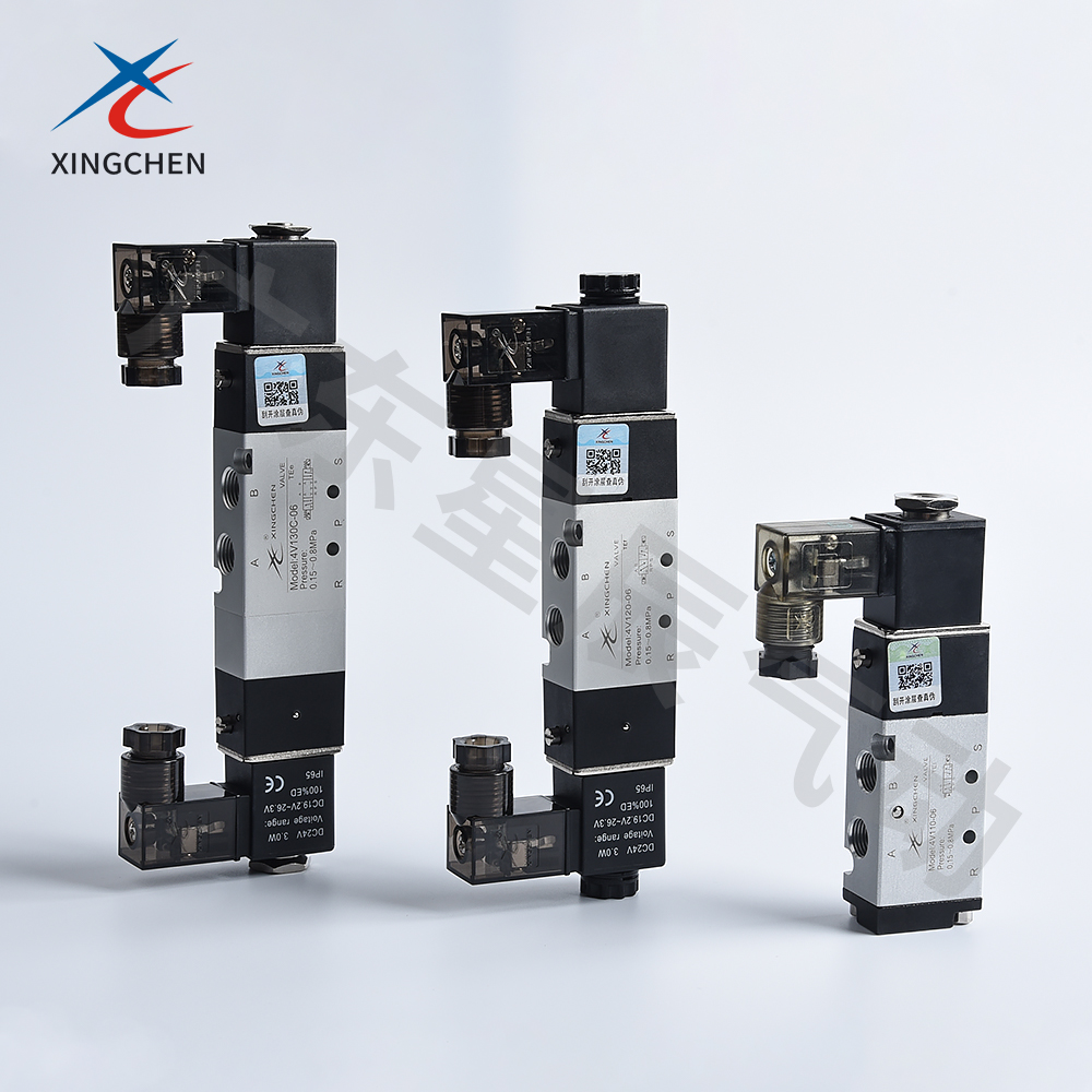 電磁閥(五口二位、五口三位)4V100系列